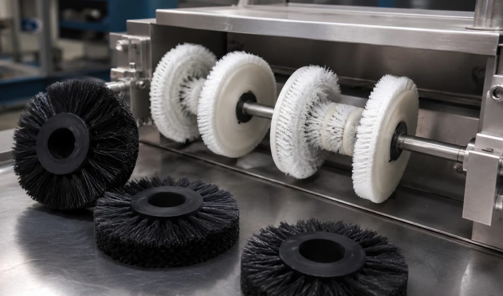 Escova industrial cerda de nylon: quando escolher esse modelo