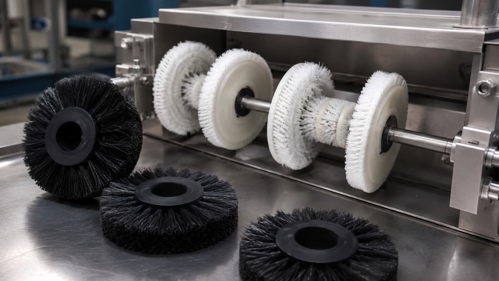 Escova industrial cerda de nylon: quando escolher esse modelo